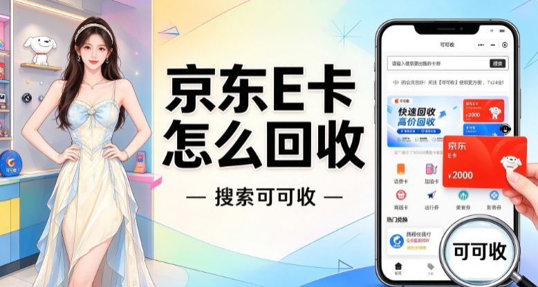 京东e卡回收攻略！闲置卡处理前必须分清的3个细节