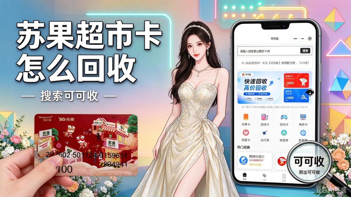 苏果超市卡回收别急着出手！4类渠道差别大，异地持卡人可别踩坑