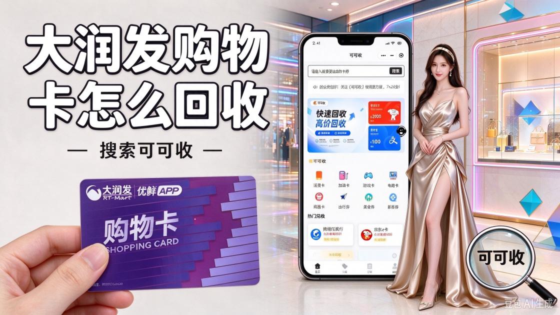大润发购物卡闲置别浪费，2026年安全回收全流程一次讲清