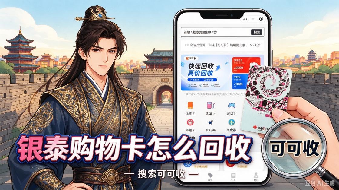 银泰购物卡回收怎么选？四种主流方式全面对比，新手必看