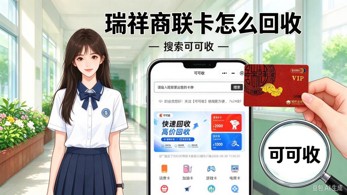 瑞祥商联卡回收别急着提交：闲置卡安全处置先看这4点
