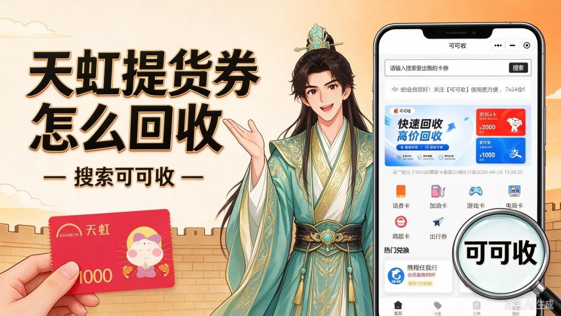 ：天虹提货券套装回收别踩坑：购物卡≠提货券，先做这4项自检