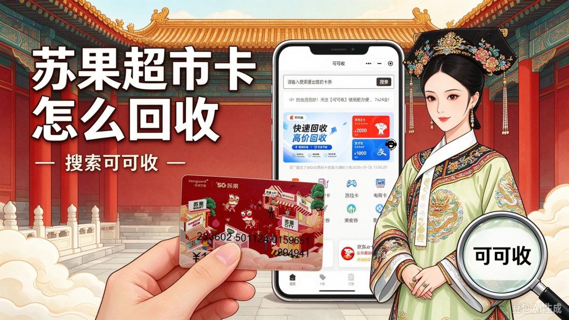 苏果卡闲置怎么办？苏果超市购物卡回收流程拆解，新手也能快速操作