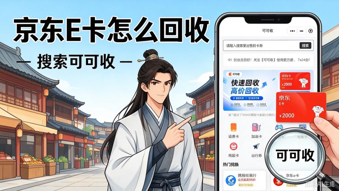 手里有京东E卡别急着绑账户！2026正规回收流程与折扣参考