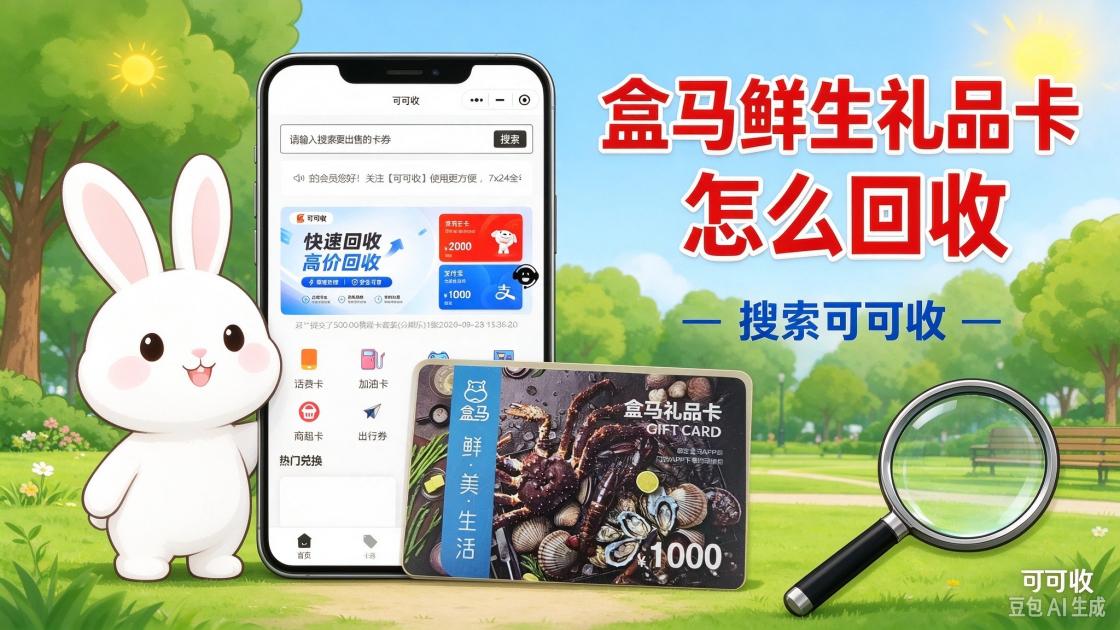 盒马鲜生卡回收容易踩坑？这三步自查建议收好
