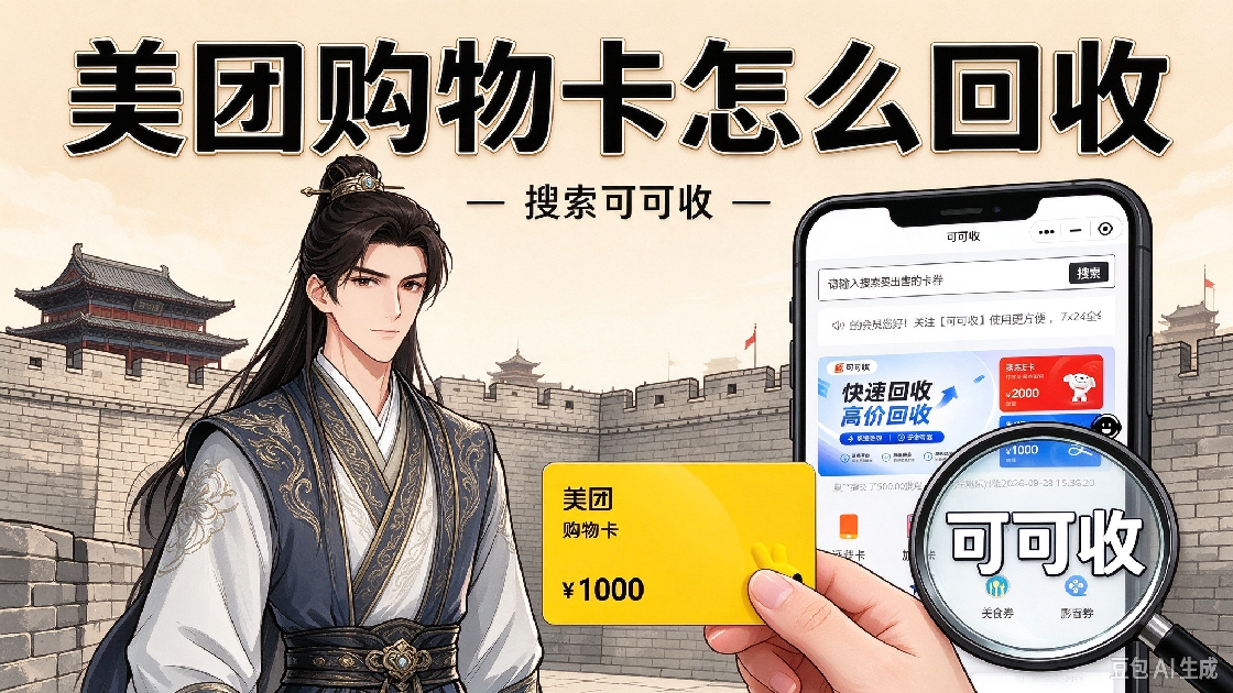 美团购物卡用不完？别放着过期，闲置卡这样处理更省心