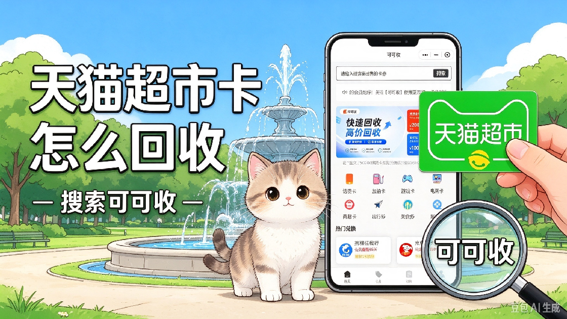 闲置天猫超市卡回收怎么做？先弄清卡片状态再行动