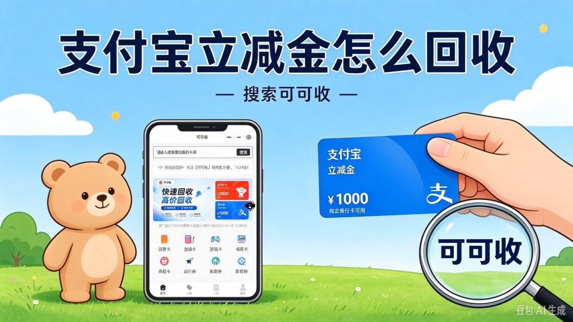 某付宝立减券回收别乱选！4种处理方式大公开，这样处理更划算