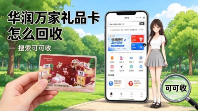 闲置礼品卡别搁置，华润万家卡回收途径一文讲清